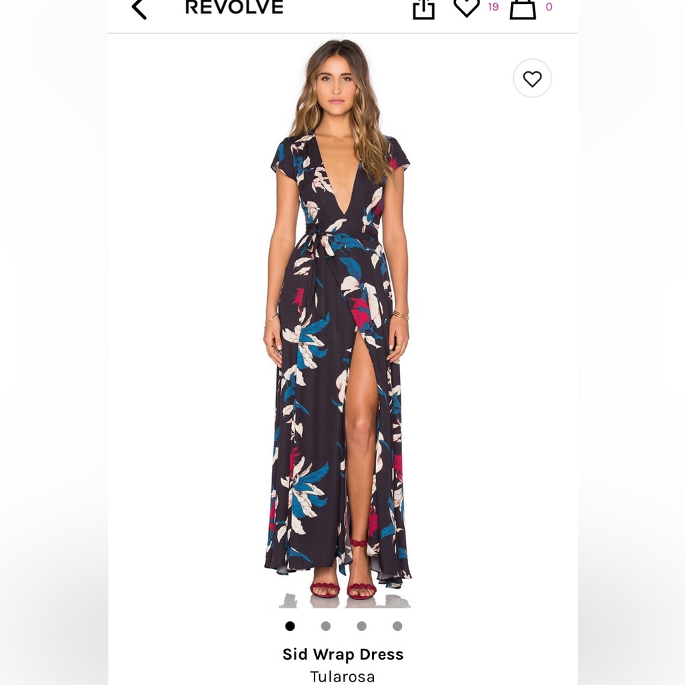Tularosa wrap dress